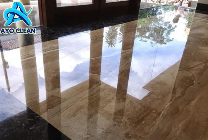 Cara membersihkan lantai granit