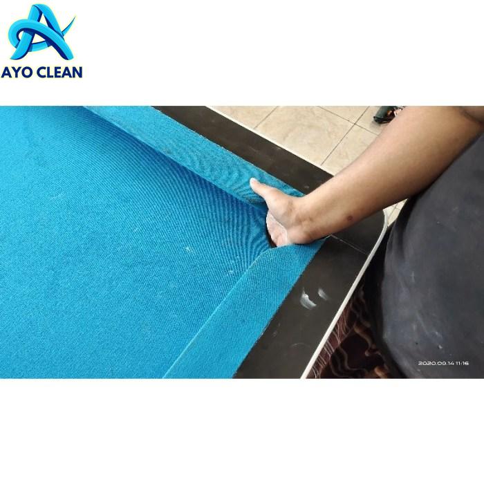 CARA TUTORIAL MUDAH PASANG KARPET MEJA BILLIARD 7 FEET 9 FEET - YouTube