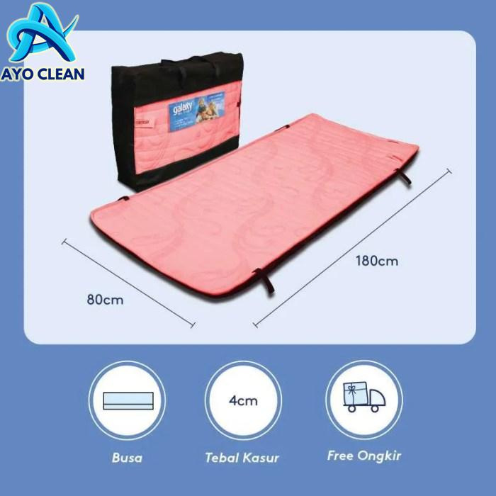 Jual Kasur Lipat Inthebox Bed To Go ukuran 80 x 180 x 2 cm | Shopee ...