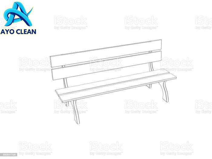 Gambar Sketsa Kursi Taman - 57+ Koleksi Gambar