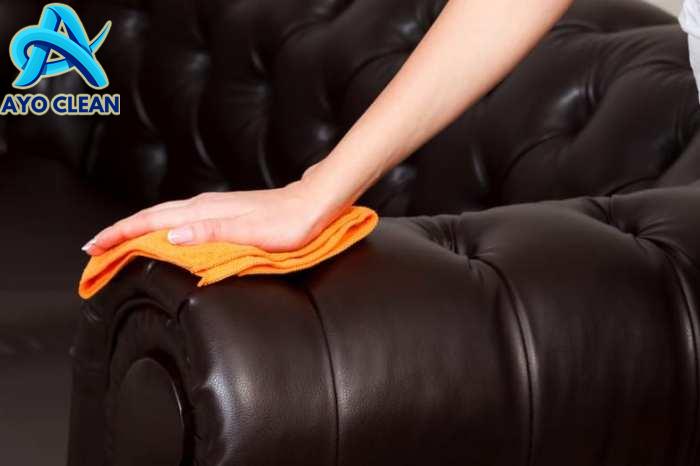 How to clean and condition a leather sofa - YouTube