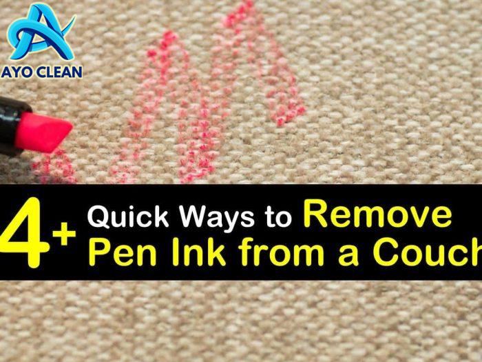Cara membersihkan tinta pulpen di sofa kulit