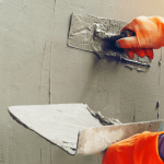 Cara membuat acian lantai hitam