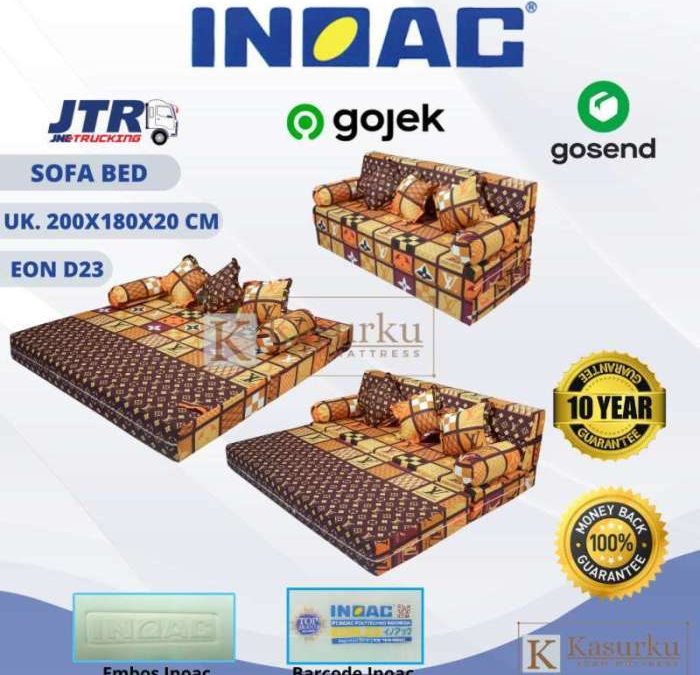 Jual Sofabed Inoac 200x120x10 nomor 4 Double busa Inoac EON D23 ...