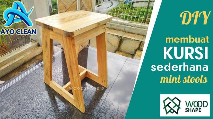 Kumpulan Cara Membuat Kursi Kayu - 49+ Koleksi Gambar