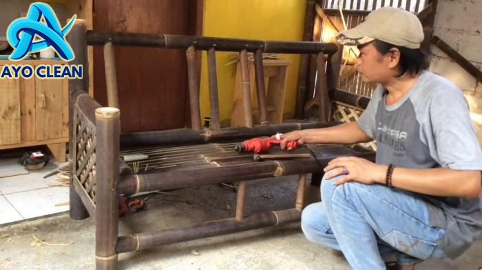 Cara membuat kursi kayu