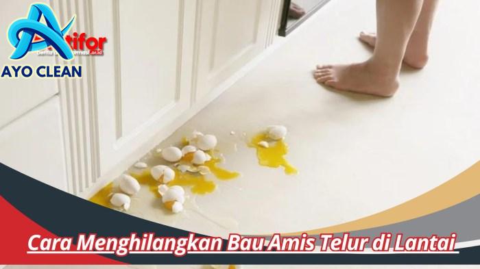 5 Tips Membersihkan Lantai yang Bau Amis Paling Manjur | HES Cleaning