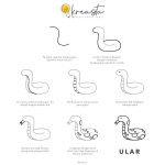 Tutorial Menggambar Ular – Kreasita