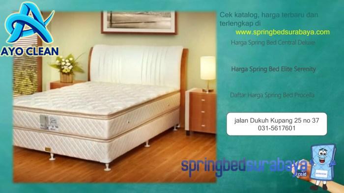 5 Ukuran Spring Bed Beserta Harga dan Spesifikasi | QHOMEMART